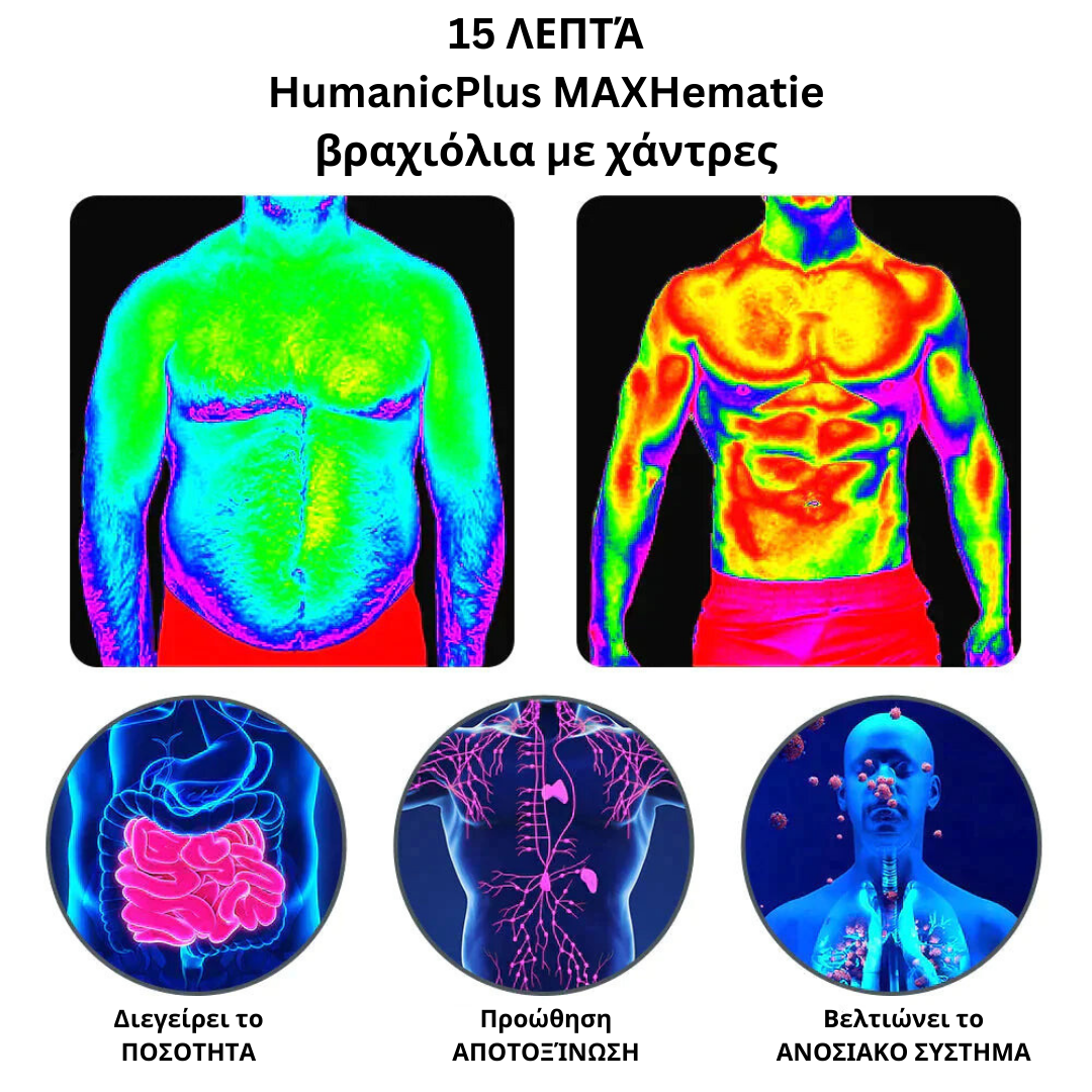 Xusym™ HumanicPlus MAXHematie βραχιόλι για ζευγάρια