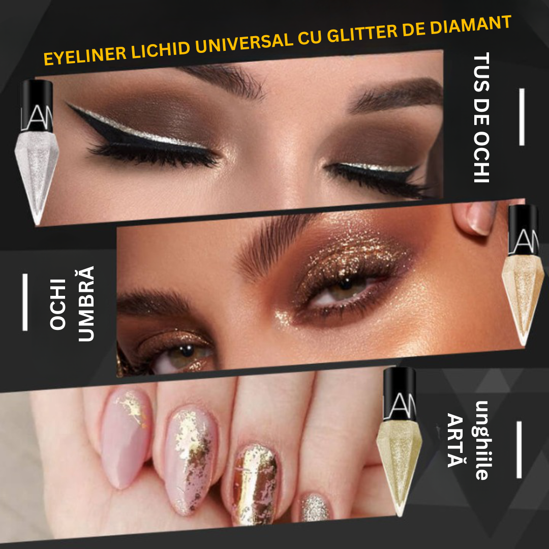 ✨GLITTERING DIAMOND LIQUID EYELINER✨