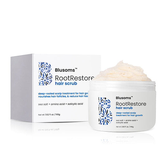 Απολεπιστική Σκράμπα Μαλλιών Blusoms Luscious RootRestore